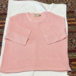Soft Pink Crew Neck Sweater